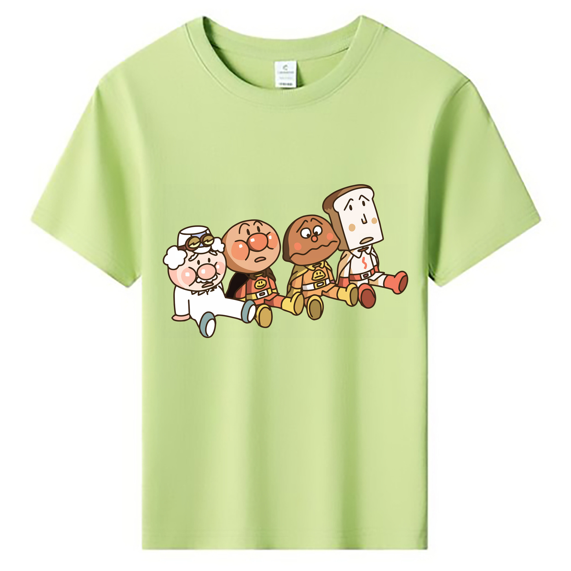 （画像用） アンパンマン Anpanman 綿100％キッズTシャツ（フロントプリント）